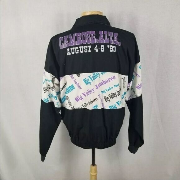 Big Valley Jamboree Large Camrose Alta 1993 Vintage Jacket. - Picture 5 of 8